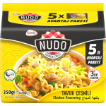Greitai paruo&scaron;iami makaronai vi&scaron;tienos skonio NUDO (mai&scaron;elis) , 5*70g