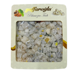 Dvigubai skrudintas lokumas granatų skonio 400g
