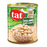 Konservuotos virtos baltos pupelės TAT, 800g(400g)