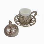 Turki&scaron;kos kavos puodelis (1 vnt.) SILVER