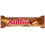Batonėlis su karamele ir sausainiais ALBENI, 31g