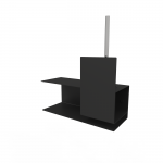 Tualeto &scaron;epečio laikiklis LUGANO