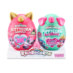 RAINBOCORNS pliu&scaron;inių žaislų rinkinys Sparkle Heart Surprise Combo, 5 serija, Kittycorn ir Puppycorn, 9276