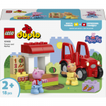 10468 LEGO&reg; DUPLO&reg; kiaulytės Pepos traktorius ir kioskas