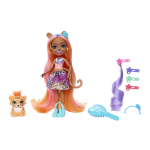 ENCHANTIMALS Glam and Party deluxe lėlė gepardė, HNV30