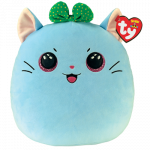TY Squishy Beanies pliu&scaron;inė katė su kaspinu KIRRA 35cm, TY39335