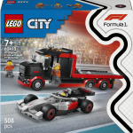 60493 LEGO&reg; City F1&reg; parodomasis sunkvežimis su Audi F1&reg; bolidu
