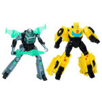 TRANSFORMERS transformeris Earthspark Cyber-Combiner Bumblebee & Mo Malto, F8439