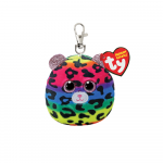 TY Squishy Beanies mink&scaron;tas pakabukas leopardas DOTTY, TY39568