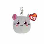 TY Squishy Beanies mink&scaron;tas pakabukas pelė CATNIP, TY39570