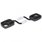 GLOBBER atsarginės dalys GLOBBER EXPLORER TRIKE PEDALS BLACK , 536-003