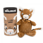 DEGLINGOS pliu&scaron;inis žaislas dėžutėje - tigras, 32130B