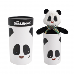 DEGLINGOS pliu&scaron;inis žaislas dėžutėje - panda, 32134B