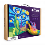 OKTO spalvinimo su modelinu rinkinys pagal skaičius Mažojo princo naktis, 29x29 cm, ETC20021