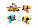 DIHUA TOYS vandens ginklas, asort., OWG1135459
