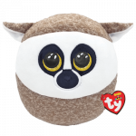 TY Squishy Beanies pliu&scaron;inis lemūras LINUS, 25cm, TY39220