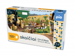PIO Lavinanti dėlionė Skaičiai - gyvūnai LT, 60143