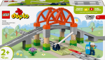 10426 LEGO&reg; DUPLO&reg; Town Traukinuko tilto ir bėgių papildomas rinkinys