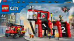 60414 LEGO&reg; City Gaisrinė Su Ugniagesių Sunkvežimiu