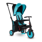 SmarTrike STR3 Plus sulankstomas triratukas-vežimėlis, mėlynas, 5021833