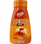 6PAK Nutrition Zero Syrup, Toffee, 500 ml
