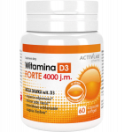 ActivLab Vitamin D3 FORTE 4000 IU, 60 kap