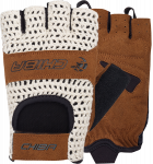 Chiba 3040018 Retro gloves, L, Beige/Brown