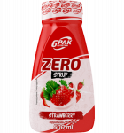6PAK Nutrition Zero Syrup, Strawberry, 500 ml