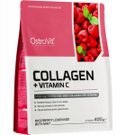 OstroVit Collagen + Vitamin C, Raspberry Lemonade with Mint, 400 g