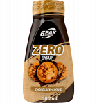 6PAK Nutrition Zero Syrup, Chocolate Cookie, 500 ml