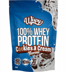 Wispy 100% Whey Protein, Cookies & Cream, 1000 g