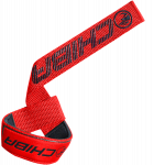 Chiba 40605 Lifting Straps, Red, One Size