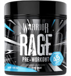 Warrior Rage Pre-Workout, Blue Raspberry, 392 g