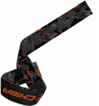 Chiba 40605 Lifting Straps, Camo/Red, One Size
