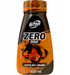 6PAK Nutrition Zero Syrup, Chocolate - Caramel, 500 ml