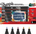 Sharpie - Creative Acrylic 5‑Blister - Warm Tones - Bullet Tip (2223314)