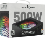 White Shark GPSU-W500F Captain-2 500W 80+ RGB Power Supply