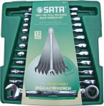 No Name SATA RATCHET COMBINATION WRENCHES SET OF 12 pcs.-