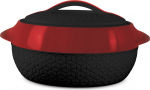 Milton casserole Matrix 2.5, black/red