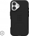 No Name Urban Armor Gear Civilian mobile phone case 15.5 cm (6.1") Cover Black