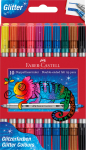 Faber-Castell &ndash; Double Tip Glitter Markers &ndash; 20 Asst. (151108)