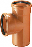 Magnaplast Lauko kanalizacijos tri&scaron;akis Magnaplast, &Oslash; 110 / 110 mm, 87&deg;