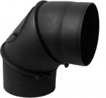 Wadex Dūmtraukio alkūnė WADEX, 150 mm, 2 mm, 45 / 90&deg;