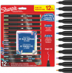 Sharpie - Creative Acrylic 12‑Blister - Earth Tones - Fine Tip (2212911)
