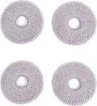 Ecovacs | Washable Improved Mopping Pads for OZMO Turbo Mopping Systems of X1 OMNI/X1 TURBO/T10 TURBO/ T20 OMNI/X2 OMNI | D-WP04-0012 | 4 pc(s)