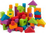 B Beez - Foam Blocks, 60 Pcs (53007)