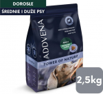 Addvena POWER OF NATURE dla dorosłych ps&oacute;w średnich i dużych ras 2,5kg