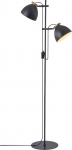 No Name FLOOR LAMP 18X150CM 2XG9 BLACK COLOR
