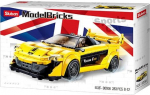 Sluban Konstruktorius Sluban Super car Yellow M38-B0956, plastikas