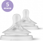 Philips Avent - Niplle, Natural Response Nipple 2 pieces extra fast Flow Nipple